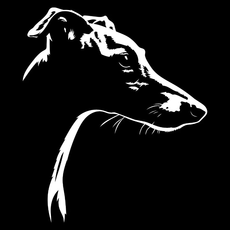 Greyhound Silhouette Chien Chien Wilsigns