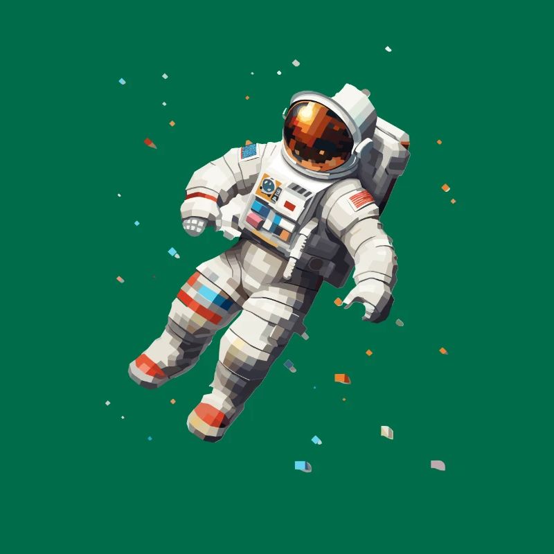 Astronaut Digital Art Space Explorer