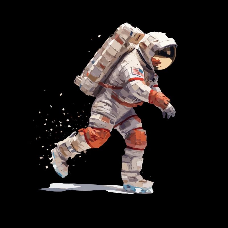 Astronaut Digital Art Space Explorer