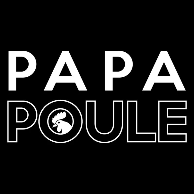 Papa Poule Blanc