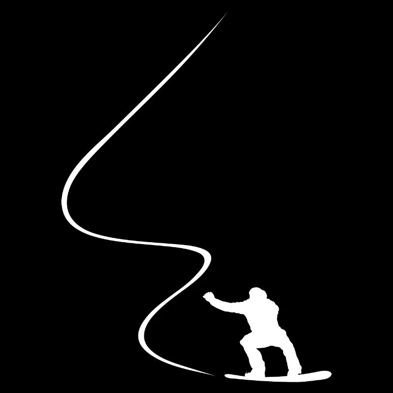 Snowboarder, Courbe, Descente, Freerider, Hiver