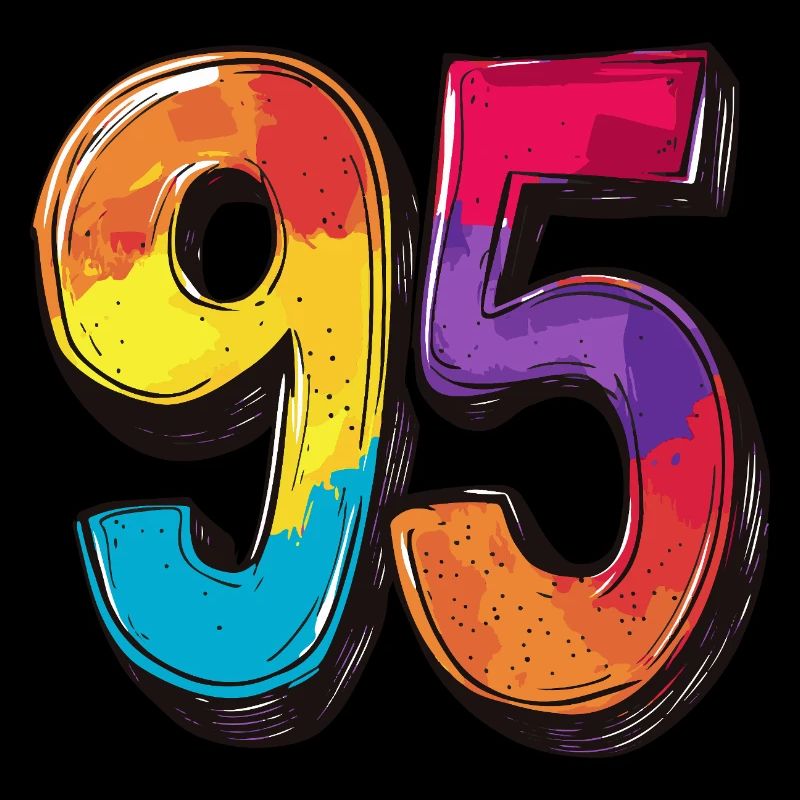 Symbole du chiffre 95