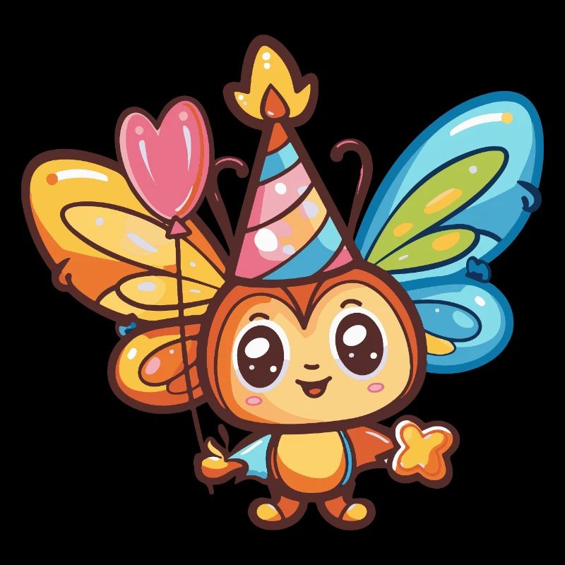 Papillon Anniversaire Bébé