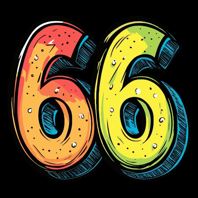 66 Symbole numérique