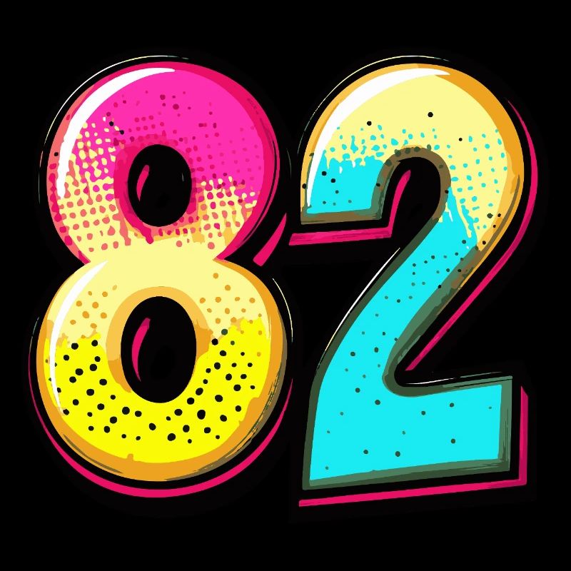 82 Number Symbol