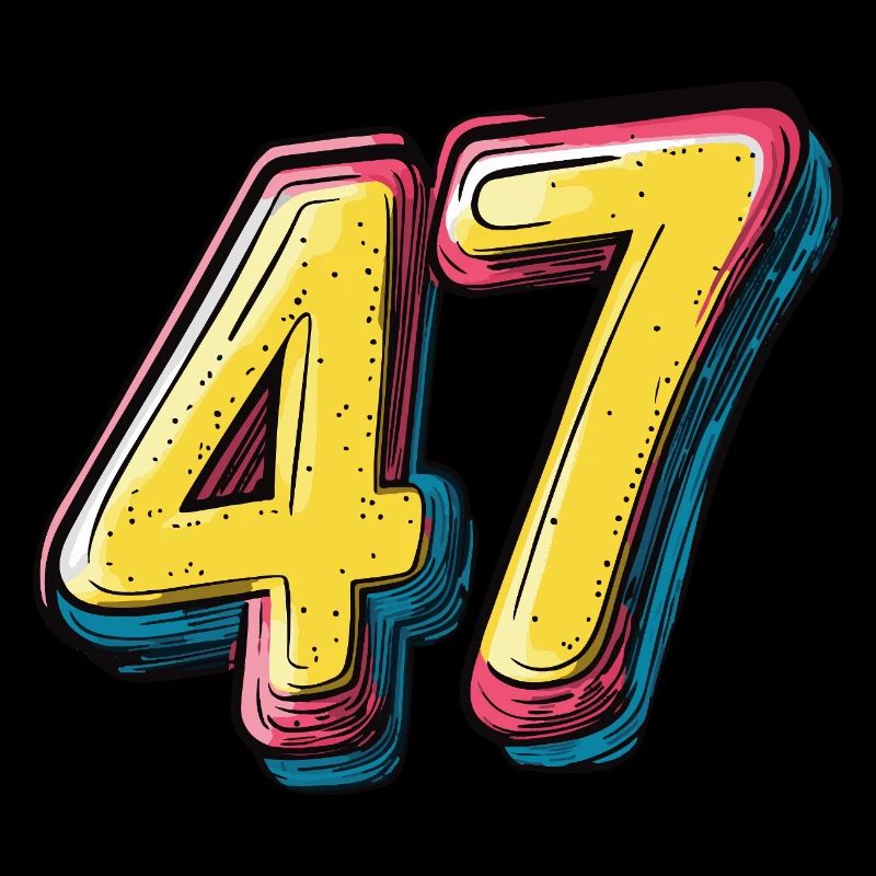 47 Zahl symbol