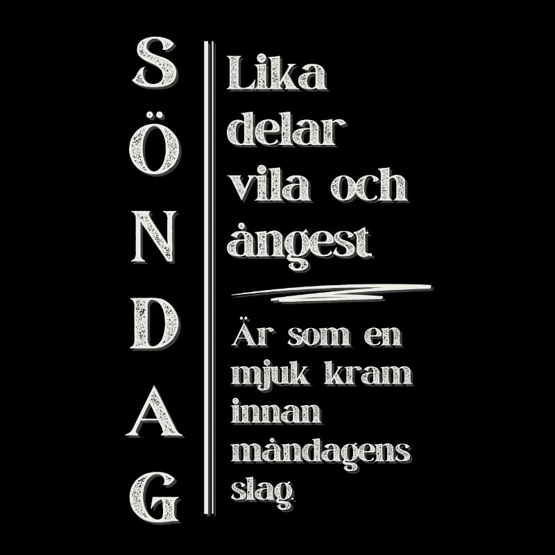 Sonntag – Ruhe mit einem Hauch von Angst