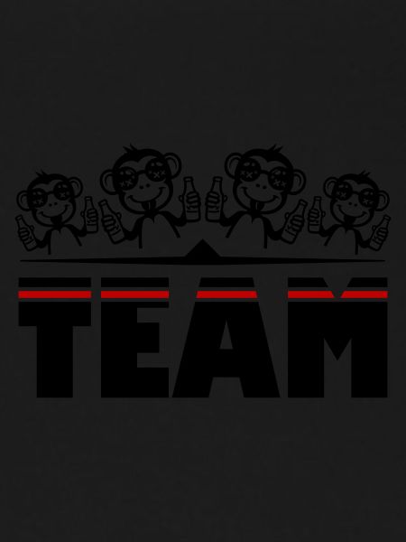 Monkey Beer Team Drinking