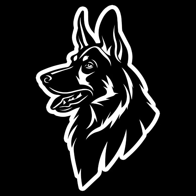 German Shepherd Dog Dog Head