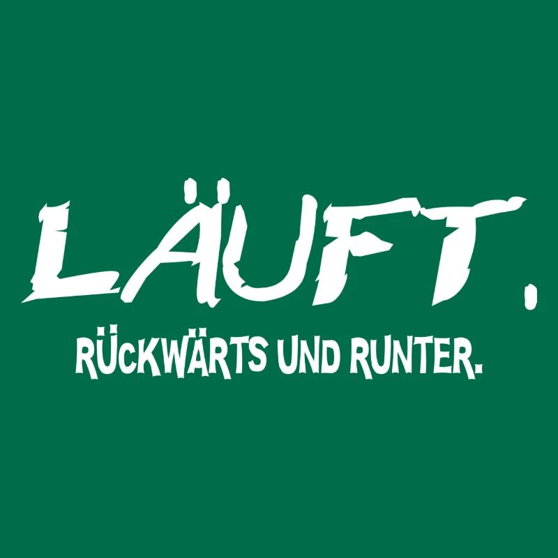Statement Läuft Lustige Sprüche perfektes Geschenk
