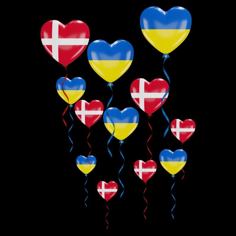 Danemark Solidarité et cœur pour l’Ukraine