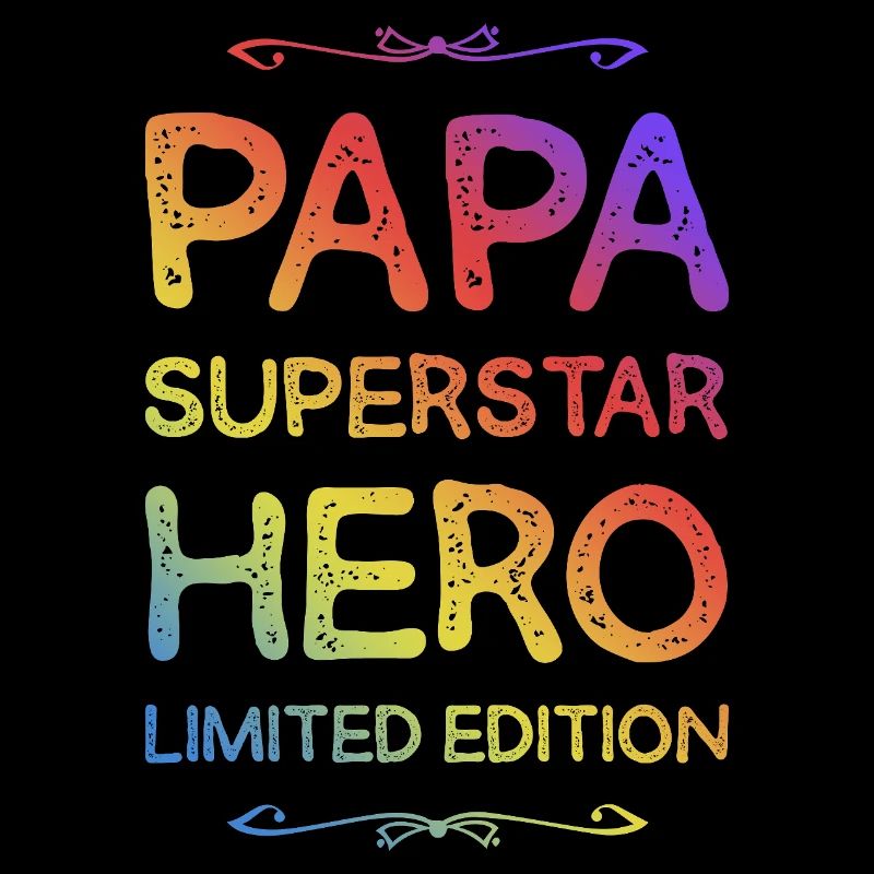 Bester Papa Held Spruch Dad Vatertag