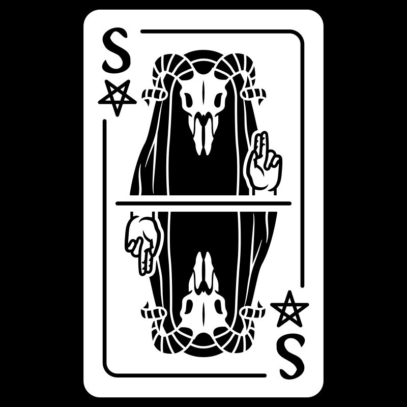Devil Playing Card
