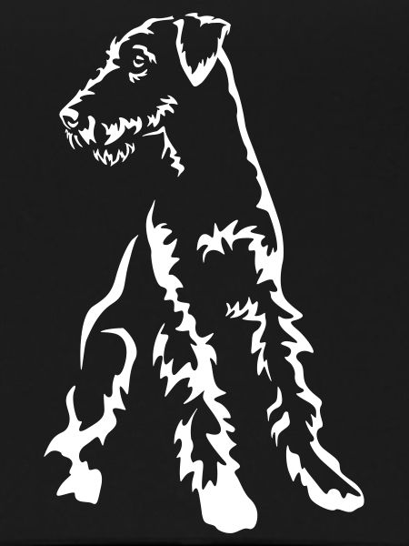 Airedale Terrier "Black Edition"