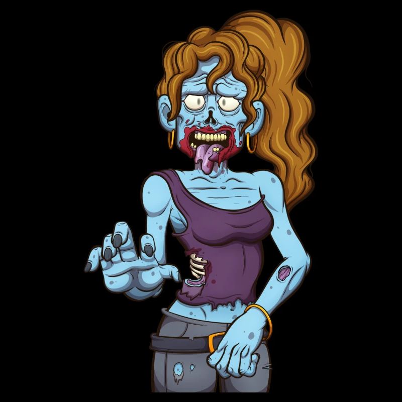 Zombie féminin
