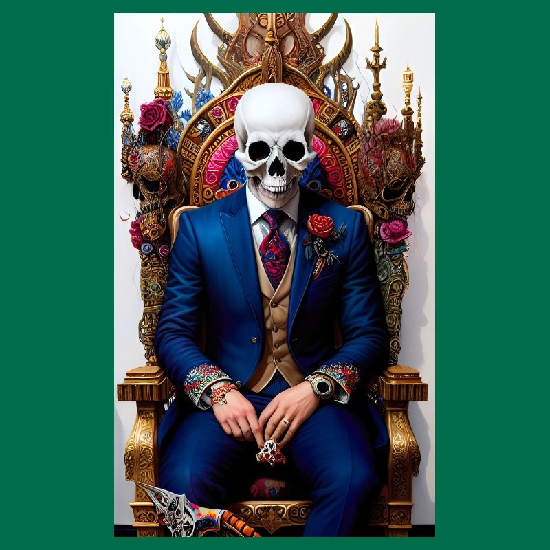 ARTWORK Skull Throne