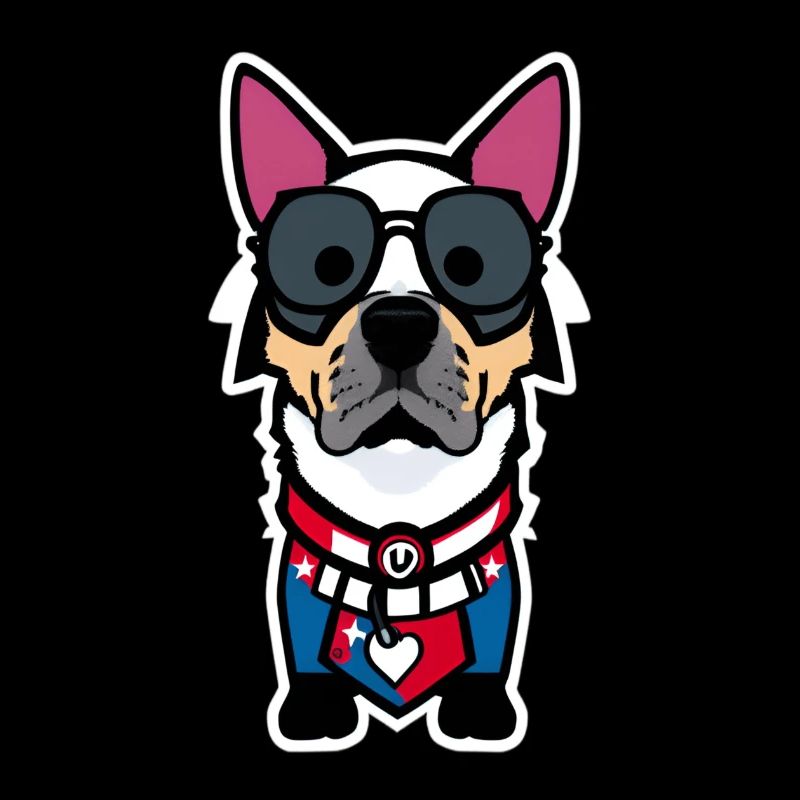 Lustiger Hund