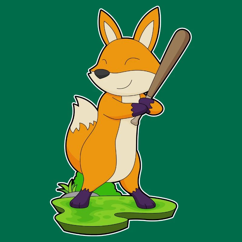 Fuchs Baseball Baseballschläger