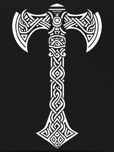 Mjöllnir Viking symbol