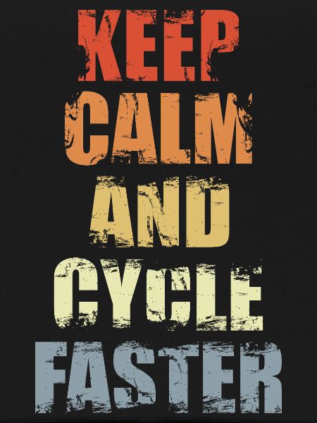 Calm cyclist