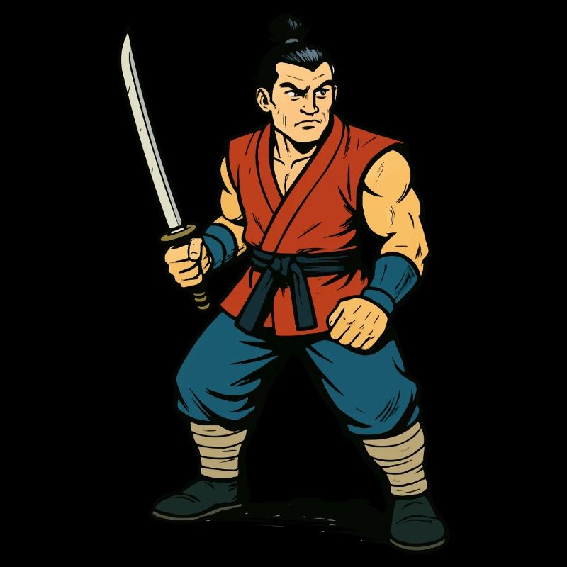 japan krieger samurai