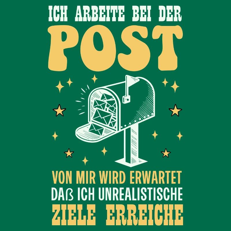 Postboten ICH ARBEITE BEI DER POST VON MIR WIRD