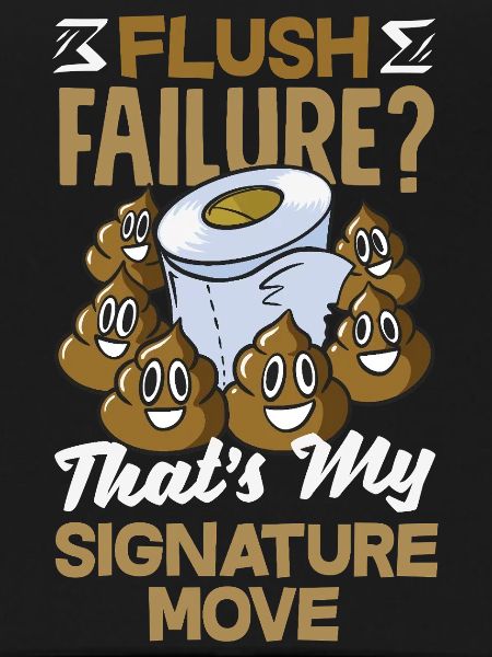 Toilet Clogging Master Funny