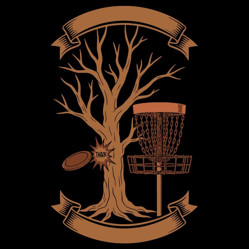 THACK Arbre Hit Disc Golf Panier Disque Volant