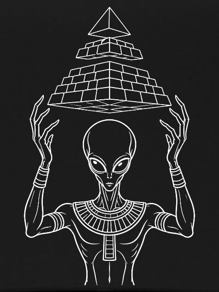Alien-Pyramidenarchitekt