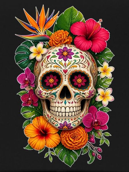 Halloween Sugar Skull Sugarskull 