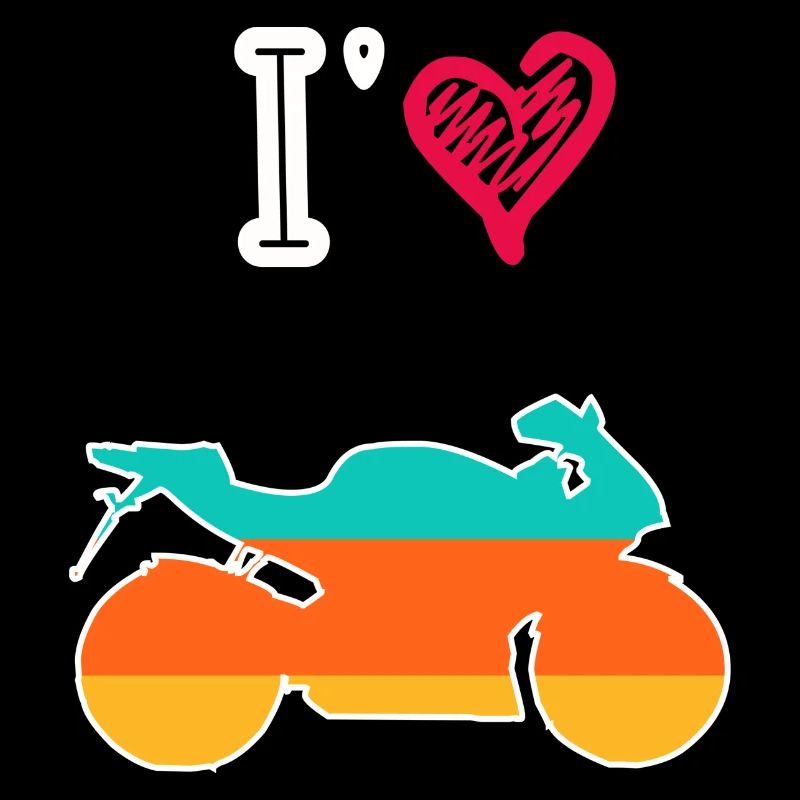 Retro motorcycle