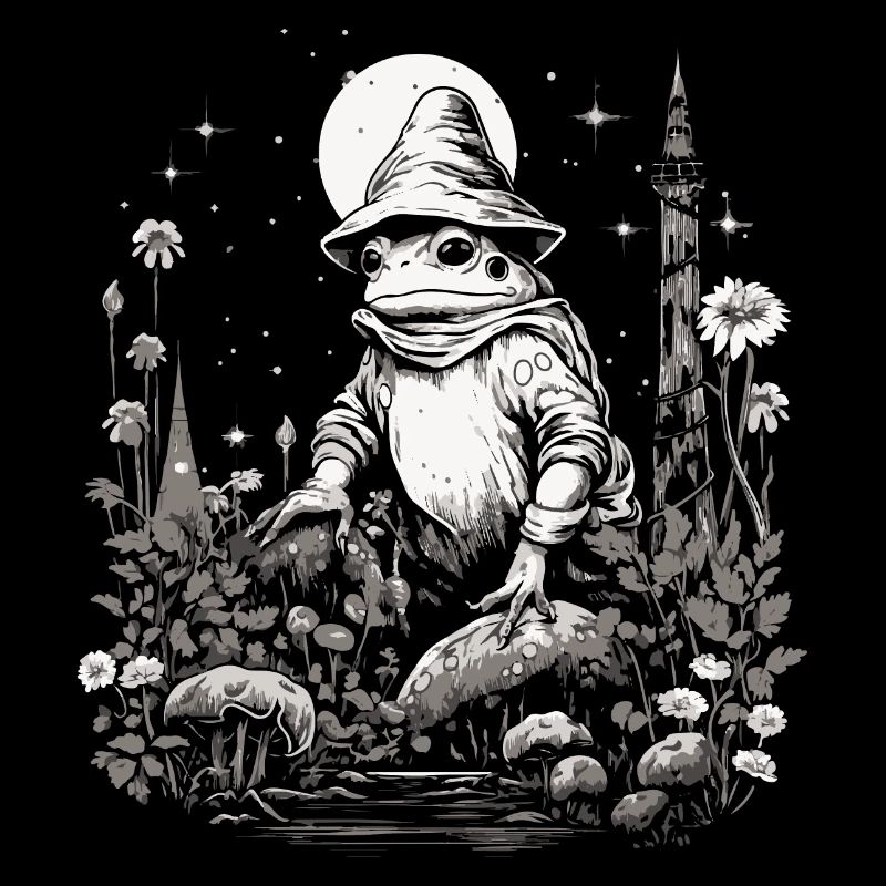 frosch wizard cottagecore