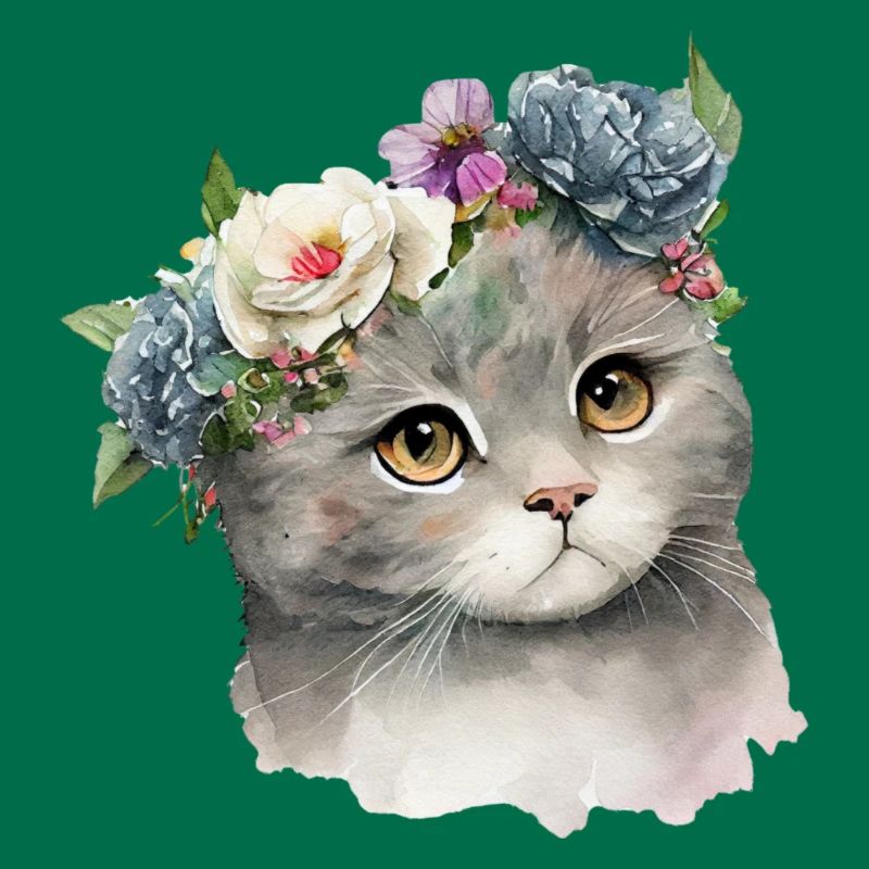 Blumen Kätzchen