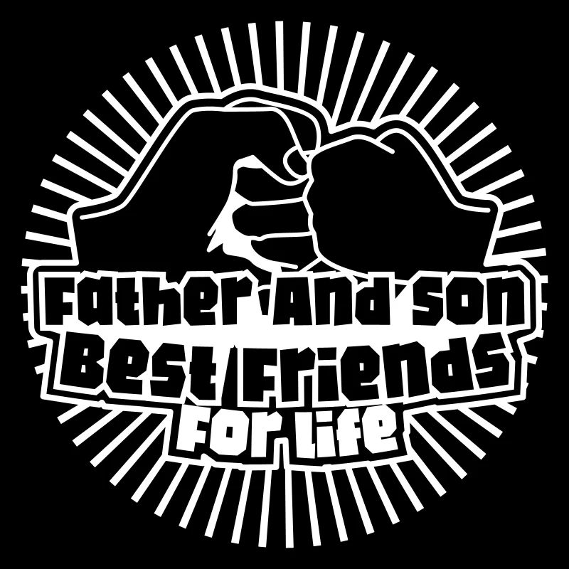 BESTER SOHN VATER PAPA DAD FÄUSTE SPRÜCHE MOTIV