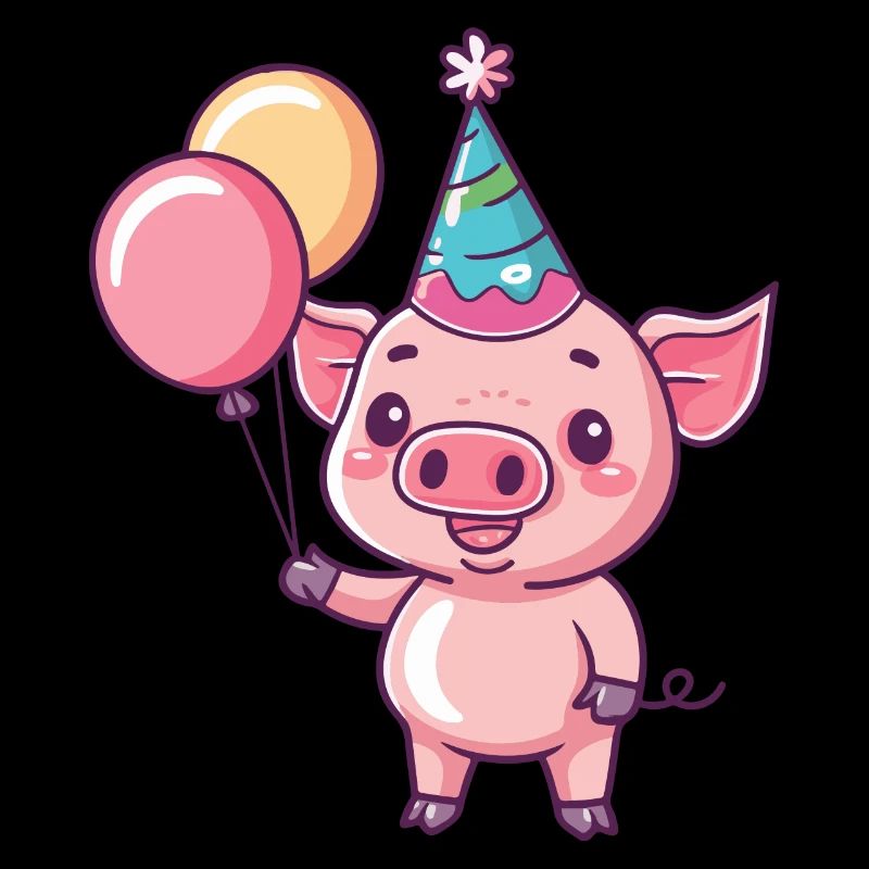 Cochon Anniversaire Bébé