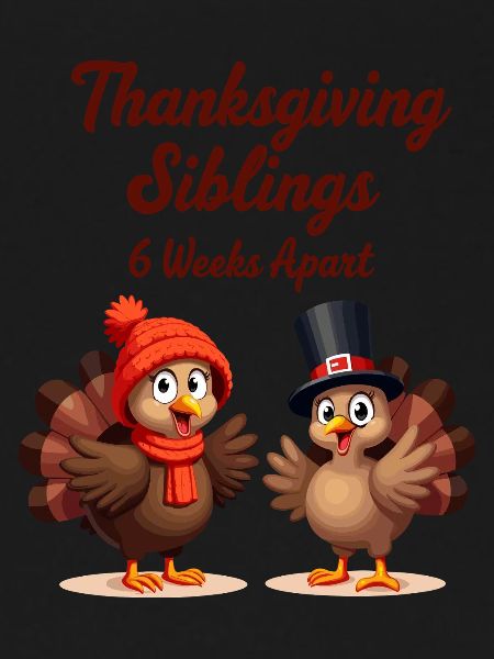 Thanksgiving Siblings