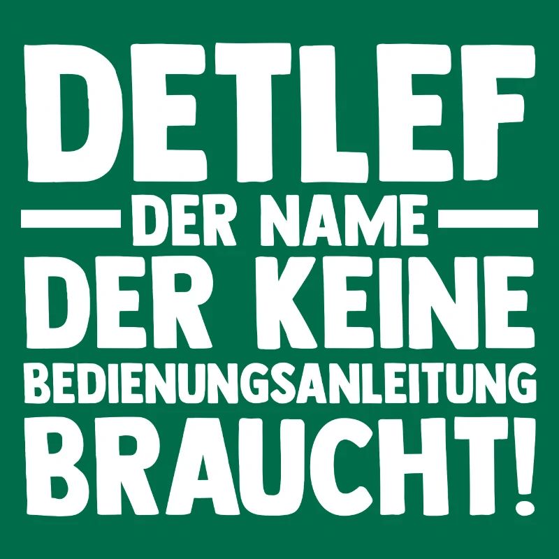 First name Detlef