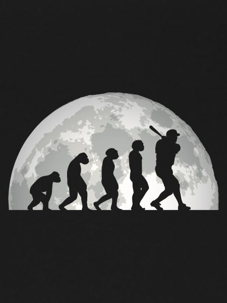 Baseball Player Evolution Baseball