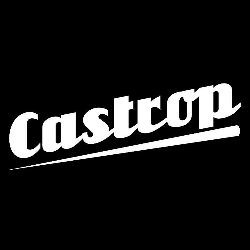 Castrop - Textdesign mit Stadtnamen