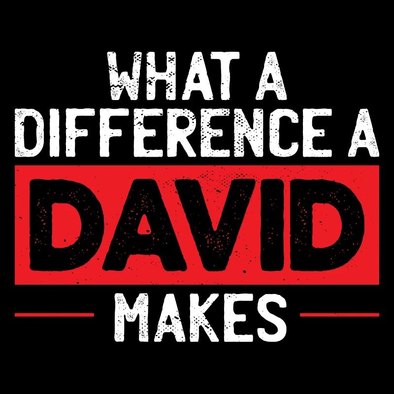 Quelle différence un David fait