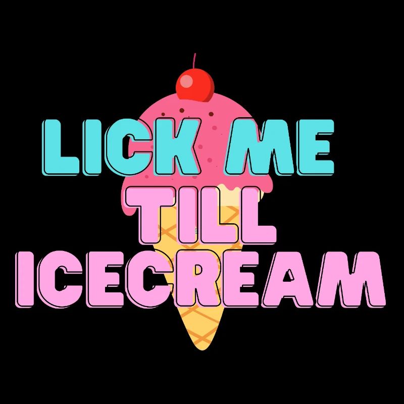 Glace sucrée lèche-moi