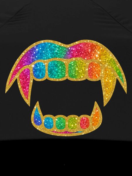 Rainbow Glitter Mouth