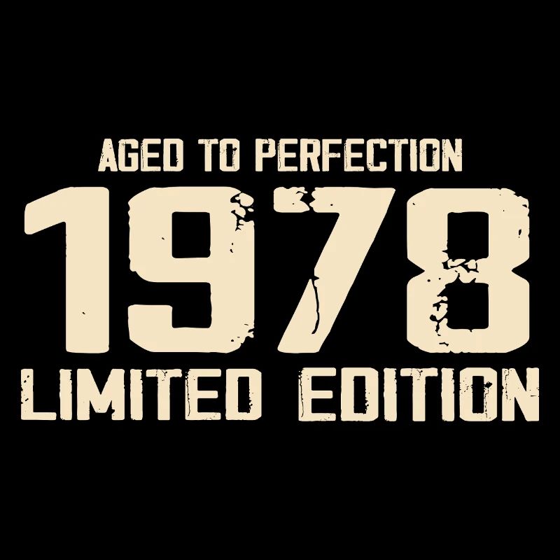 1978 Edition limitée 1978 Anniversaire 1978 Rétro