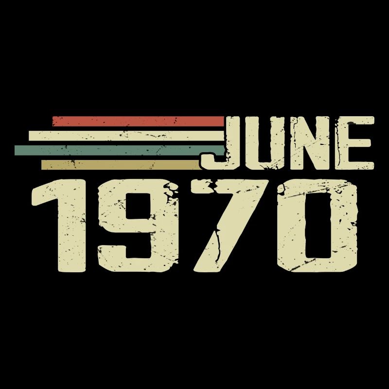 Juni 1970 Jahrestag Juni 1970 Juni 1970 Geburtstag