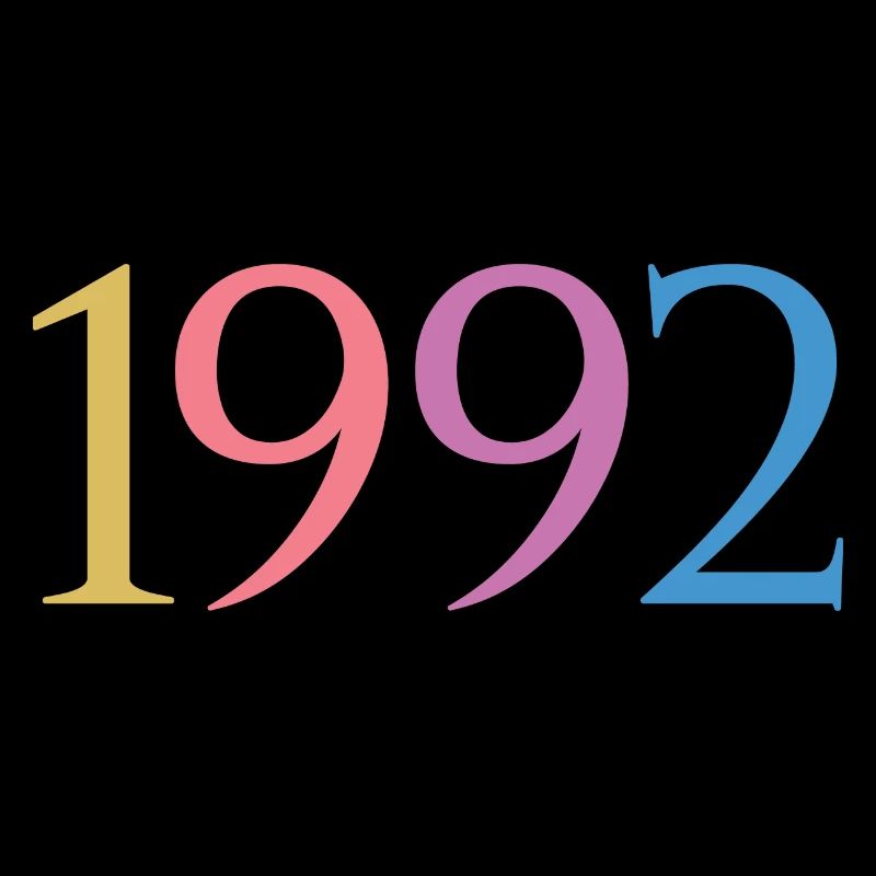 Année 1992, 30 ans, cadeau de 30e anniversaire