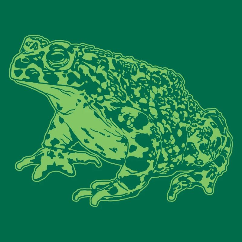 Toad Frog Graphic Aquatic Amphibian Frog Lovers