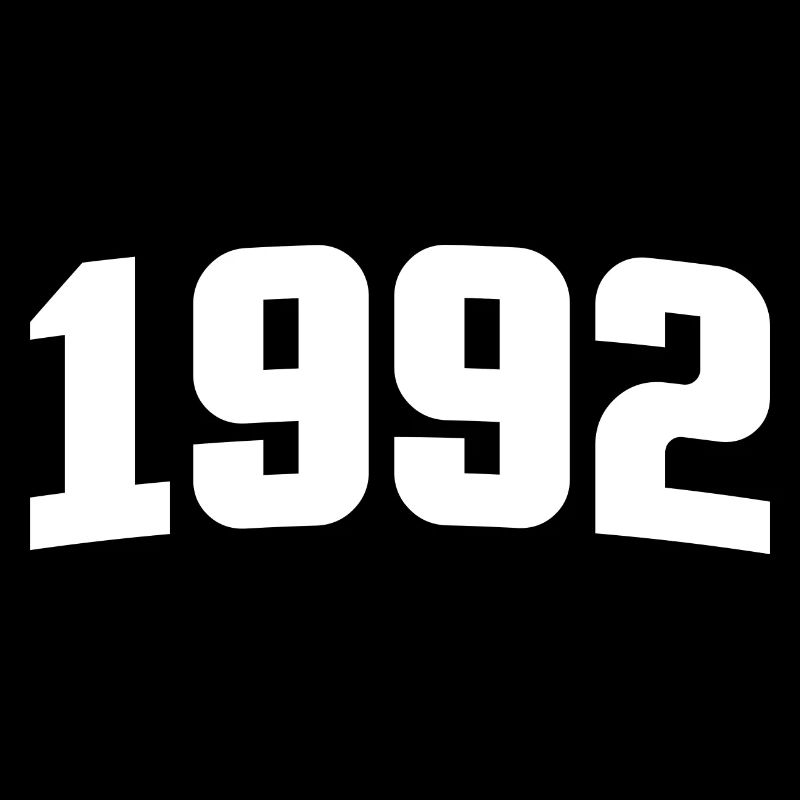 Année 1992, 30 ans, cadeau de 30e anniversaire
