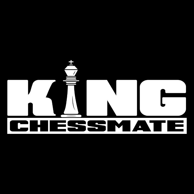 Échec et mat Le joueur d’échecs est le roi des échecs