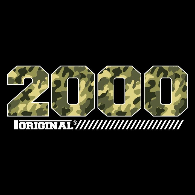 Cadeau Anniversaire 2000 Vintage 2000 Armée