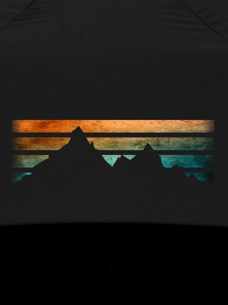 Mountains - Hiking - Retrostripes